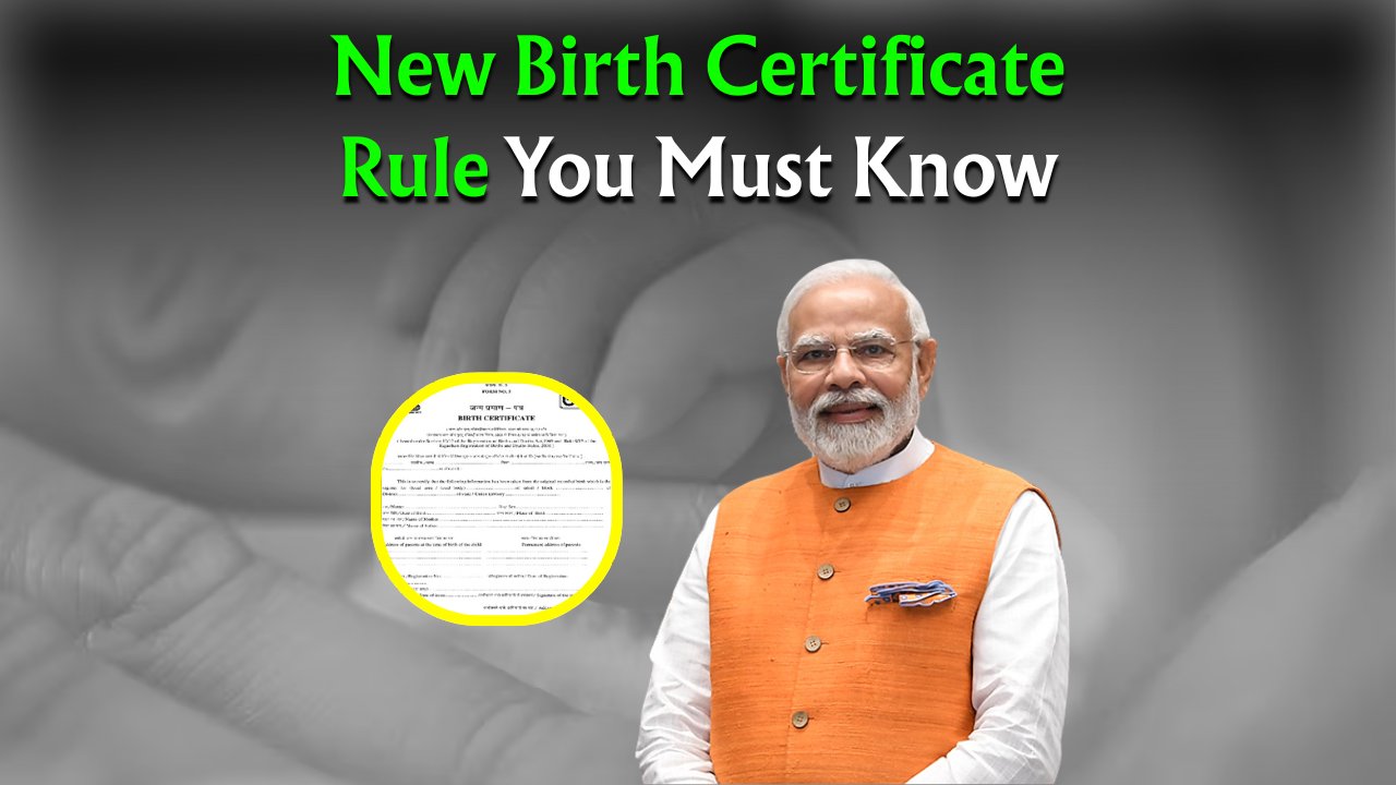 New Birth Certificate Rules